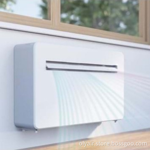 OLYAir Wall-Mounted Monoblock Air Conditioner with WiFi and LED Display